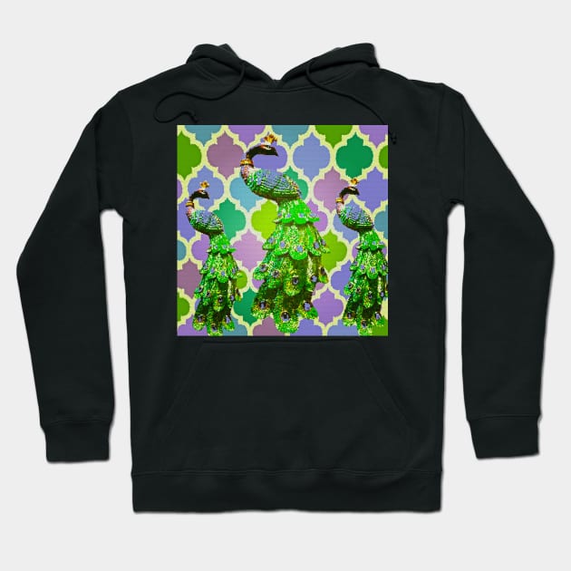 Peacock Hoodie by Overthetopsm